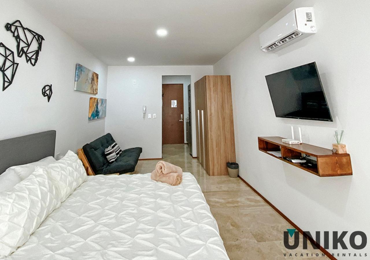 Peaceful New Studio In Midtown Menesses Appartement Playa del Carmen Buitenkant foto